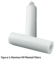 Figure 1: Memtrex™ MP Pleated Filters